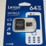 Κάρτα μνήμης 64 GB Micro SD Class 10 με sd αντάπτορα