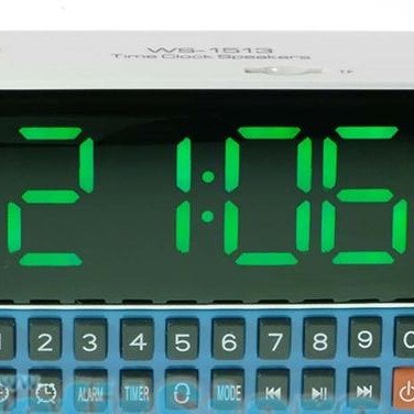 Ψηφιακό ρολόι - ραδιόφωνο USB - επαναφορτιζόμενο