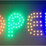 Φωτιζόμενη LED πινακίδα καταστημάτων - OPEN