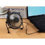 Επιτραπέζιος ανεμιστήρας usb και 220 volt διαμέτρου 18cm