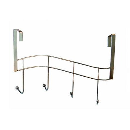 Μεταλλική κρεμάστρα πόρτας με 4 γάντζους