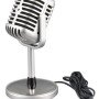 Μικρόφωνο ρετρό με βάση για υπολογιστή κλπ.