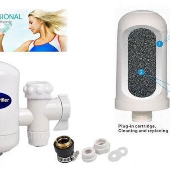 Φίλτρο νερού βρύσης κεραμικό με τεχνολογία Nano KDF δεσμεύει χλώριο - άλατα - σκουριά -ιζήματα  κ.λ.π.