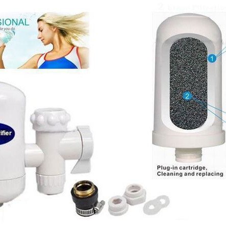 Φίλτρο νερού βρύσης κεραμικό με τεχνολογία Nano KDF δεσμεύει χλώριο - άλατα - σκουριά -ιζήματα  κ.λ.π.