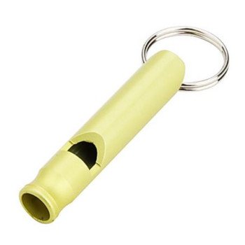 Σφυρίχτρα αλουμινίου μεταλλική επιβίωσης για διάφορες δραστηριότητες - ορειβασία, σεισμούς, έκτακτες καταστάσεις, κ.λ.π.