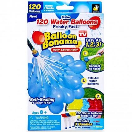 Μπαλόνια νερού 111 τεμάχια - Γεμίστε όλα τα μπαλόνια με νερό σε 1 λεπτό μόνο (Δείτε Βίντεο)