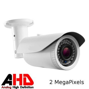 Kάμερα ασφαλείας μεταλλική 2.0 megapixel AHD bullet εξωτερικού χώρου νυχτερινής λήψης