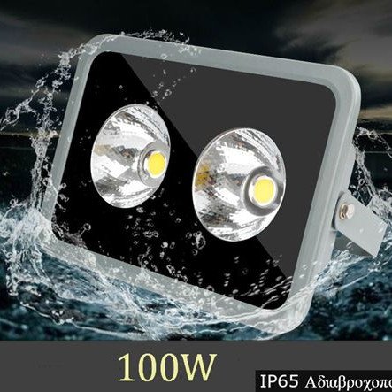 Αδιάβροχος προβολέας LED εξωτερικού χώρου IP65 - 100W