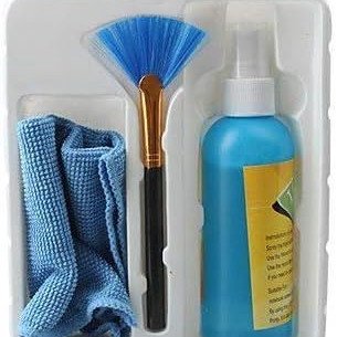 Σετ καθαριστικό σπρέι οθόνης - γυαλιών με πανάκι μικρο ινών για κινητά - υπολογιστές - τηλεοράσεις LCD - Laptop