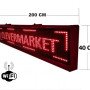 Ηλεκτρονική κυλιόμενη πινακίδα ταμπέλα LED Wi Fi - Αδιάβροχη 200 x 40cm (Δείτε βίντεο)