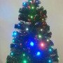 Χριστουγεννιάτικο δέντρο αυτοφωτιζόμενο ύψους 120cm με πολύχρωμα λαμπάκια led
