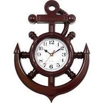 Ναυτικό ρολόι άγκυρα τοίχου