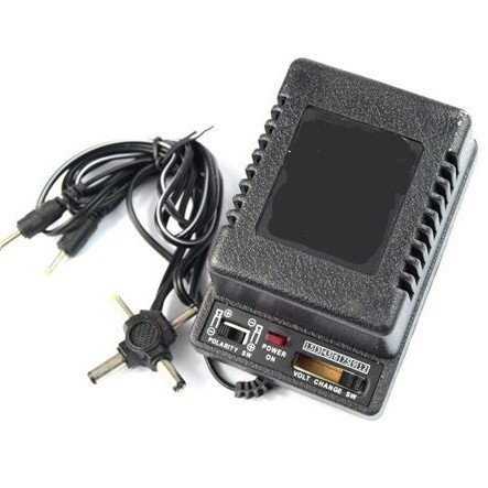 Μετασχηματιστής AC DC 1,5 έως 12V 700mA με ένδειξη λειτουργίας Led