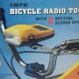 Ραδιόφωνο ποδηλάτου με κόρνα 8 ήχων και φακό