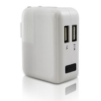 Κρυφή κάμερα καταγραφικό ενσωματωμένη σε φορτιστή usb κινητού με ανίχνευση κίνησης και ανάλυση FHD