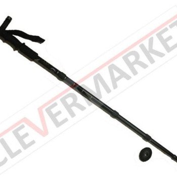 Τηλεσκοπικό μπαστούνι - μπατόν με ισχυρό φακό 9 LED - Πυξίδα απαραίτητο για πεζοπόρους - ορειβάτες - ηλικιωμένους