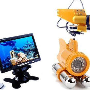 Υποβρύχια Kάμερα Βυθού Αδιάβροχη-Κάμερα Ψαρέματος με έγχρωμη οθόνη 7" και καλώδιο 20m