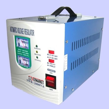 Σταθεροποιητής τάσης 2000 VA αναλογικός με λειτουργία relay mode