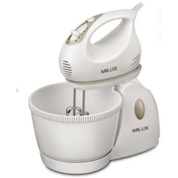 Μίξερ με κάδο περιστρεφόμενο με χωρητικότητα 2,5lt και 5 ταχύτητες