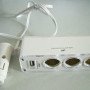 Πολύμπριζο αναπτήρα αυτοκινήτου 1 σε 3 + USB