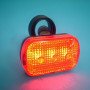 Φως πορείας ποδηλάτου κόκκινο με LED