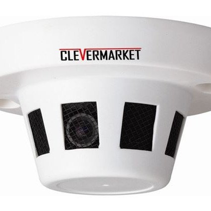 Κρυφή ενσύρματη κάμερα - ανιχνευτής καπνού