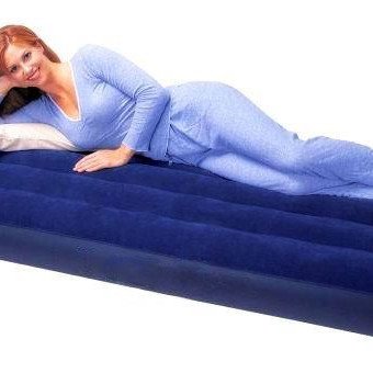 Φουσκωτό Στρώμα Ύπνου μονό + τρόμπα