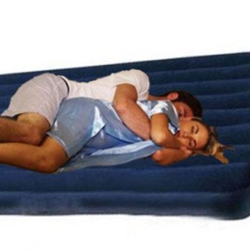 Φουσκωτό στρώμα ύπνου διπλό + τρόμπα