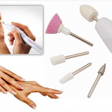 Σετ περιποίησης νυχιών για λείανση με μπαταρία