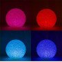 Φωτιστικό μπάλα με εναλλασσόμενο πολύχρωμο φωτισμό Led - Διάμετρος 8cm