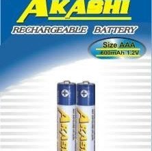 ΜΠΑΤΑΡΙΑ ΕΠΑΝΑΦΟΡΤΙΖΟΜΕΝΗ ΑΑΑ 800mA ΣΕΤ 2 ΤΕΜΑΧΙΑ