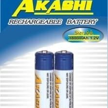 ΜΠΑΤΑΡΙΑ ΕΠΑΝΑΦΟΡΤΙΖΟΜΕΝΗ ΑΑ 1800mA ΣΕΤ 2 ΤΕΜΑΧΙΑ