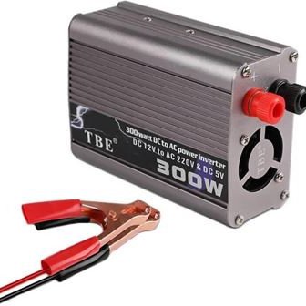 Inverter αυτοκινήτου 300 Watt μετατρέπει τα 12V σε 220V