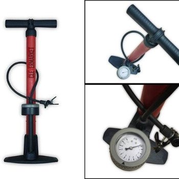 Τρόμπα ποδιού με μανόμετρο 10 Bar μεταλλική