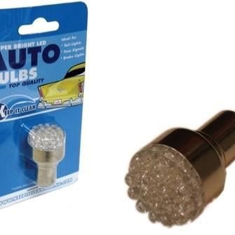 Λάμπα με 12 Led μονοπολική αυτοκινήτου 12 volt (Σέτ 2 τεμαχίων)