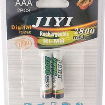 Μπαταρίες επαναφορτιζόμενες ΑΑΑ 2800mAh σετ 2 τεμάχια
