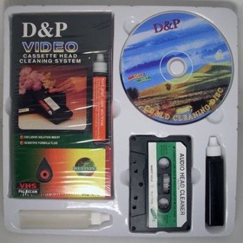 Σετ καθαρισμού για Cd -Dvd - Κασετόφωνο - Βίντεο ολοκληρωμένο σέτ