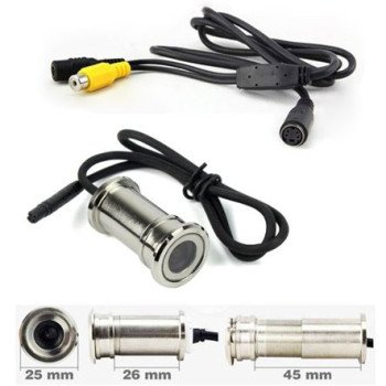 Κρυφή κάμερα πόρτας τοποθέτηση στο ματάκι