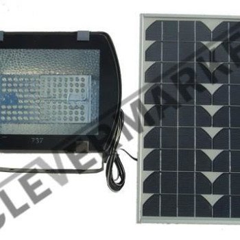 Ηλιακός προβολέας με 54 LED - φορτίζει την ημέρα φωτίζει αυτόματα όλη την νύχτα