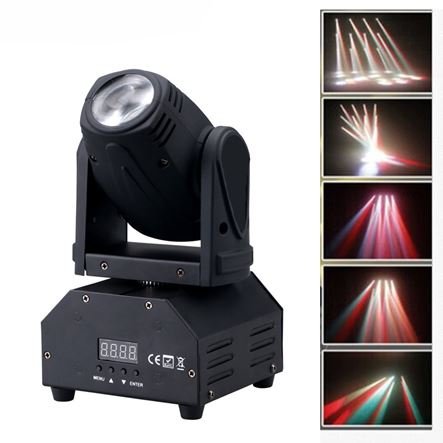 Φωτορυθμικό laser επαγγελματικών επιδόσεων αυτόματα περιστρεφόμενο 360 ° με 500 προγράμματα,προβολή σε κόκκινο-λευκό-μπλέ-πράσινο χρωματισμό και αέναη κίνηση [ΤΕΛΕΥΤΑΙΟ ΤΕΜΑΧΙΟ]