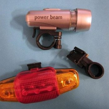 Φως πορείας και οπισθοπορeίας ποδηλάτου με LED