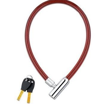 Κλειδαριά ποδηλάτου - μηχανής με συρματόσχοινο πλαστικής επίστρωσης.