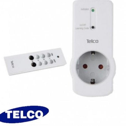 Τηλεχειριζόμενη πρίζα On - Off Telco 3680 Watt PA-GE9A-01SRF1 + SD-UN4-RF