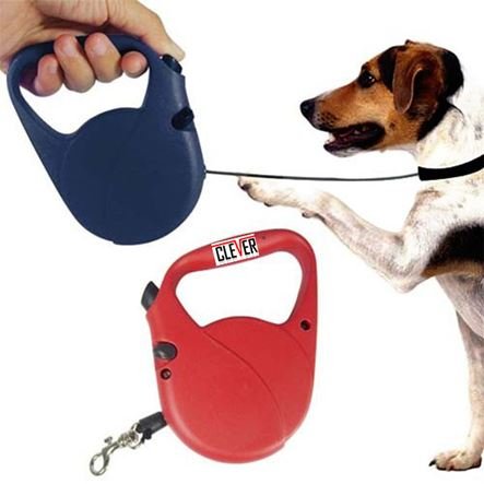 Λουράκι σκύλου με ρυθμιζόμενο μήκος και αυτόματο μάζεμα