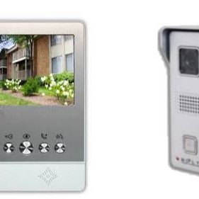 Θυροτηλεόραση μονοκατοικίας έγχρωμη - θυροτηλέφωνο σετ με μόνιτορ 5" -  Kάμερα που φωτογραφίζει αυτόματα τον επισκέπτη όταν πλησιάσει