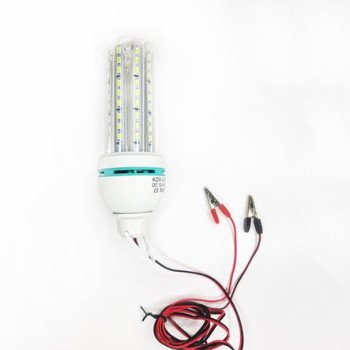 Λαμπτήρας led 12 volt 16 watt με ακροδέκτες για μπαταρία αυτοκινήτου-ηλιακά συστήματα