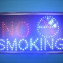 Φωτεινή επιγραφή καταστημάτων με LED (No smoking)