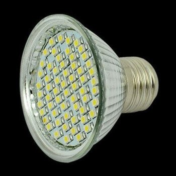 Βιδωτή λάμπα με 60 smd Led 5 watt Ε27