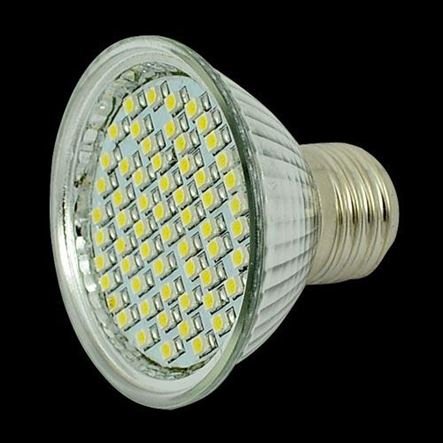 Βιδωτή λάμπα με 60 smd Led 5 watt Ε27