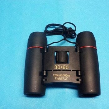 Κυάλια τσέπης 30 x 60 με θήκη ζώνης φέρνουν τα 1000 m στα 126 m